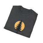 Pine Tree Silhouette Sunset T-Shirt