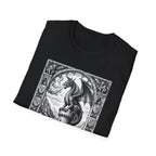 Dragon On Castle T-Shirt