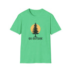 Pine Tree Silhouette Sunset T-Shirt