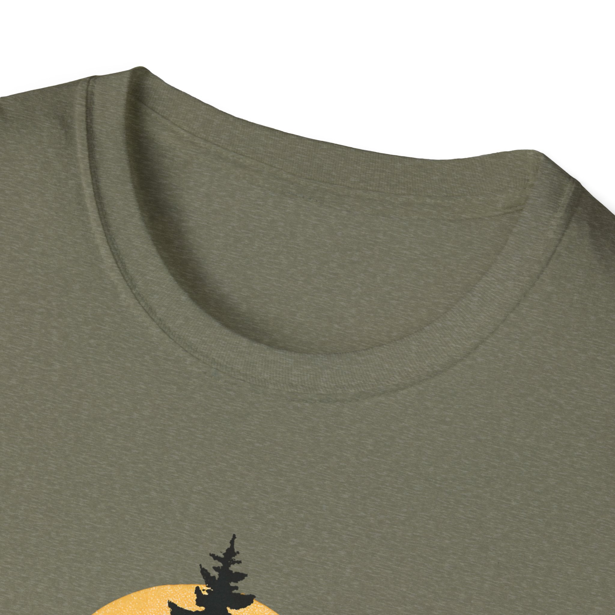 Pine Tree Silhouette Sunset T-Shirt