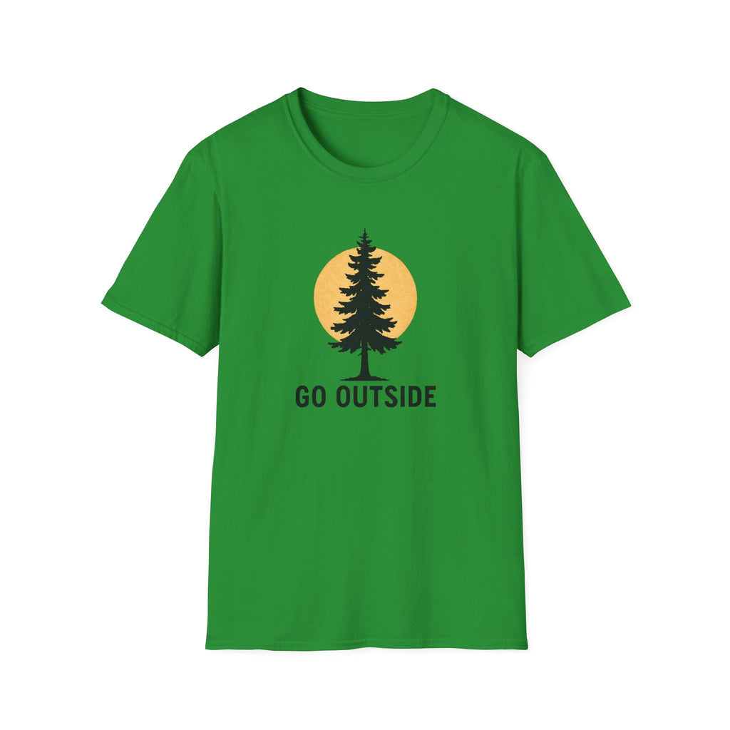 Pine Tree Silhouette Sunset T-Shirt