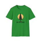 Pine Tree Silhouette Sunset T-Shirt