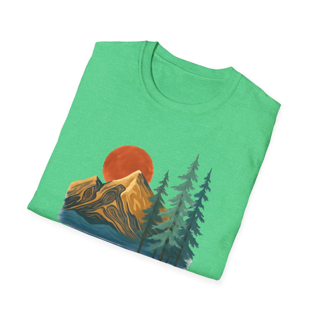 Sunset Mountain Scene T-Shirt