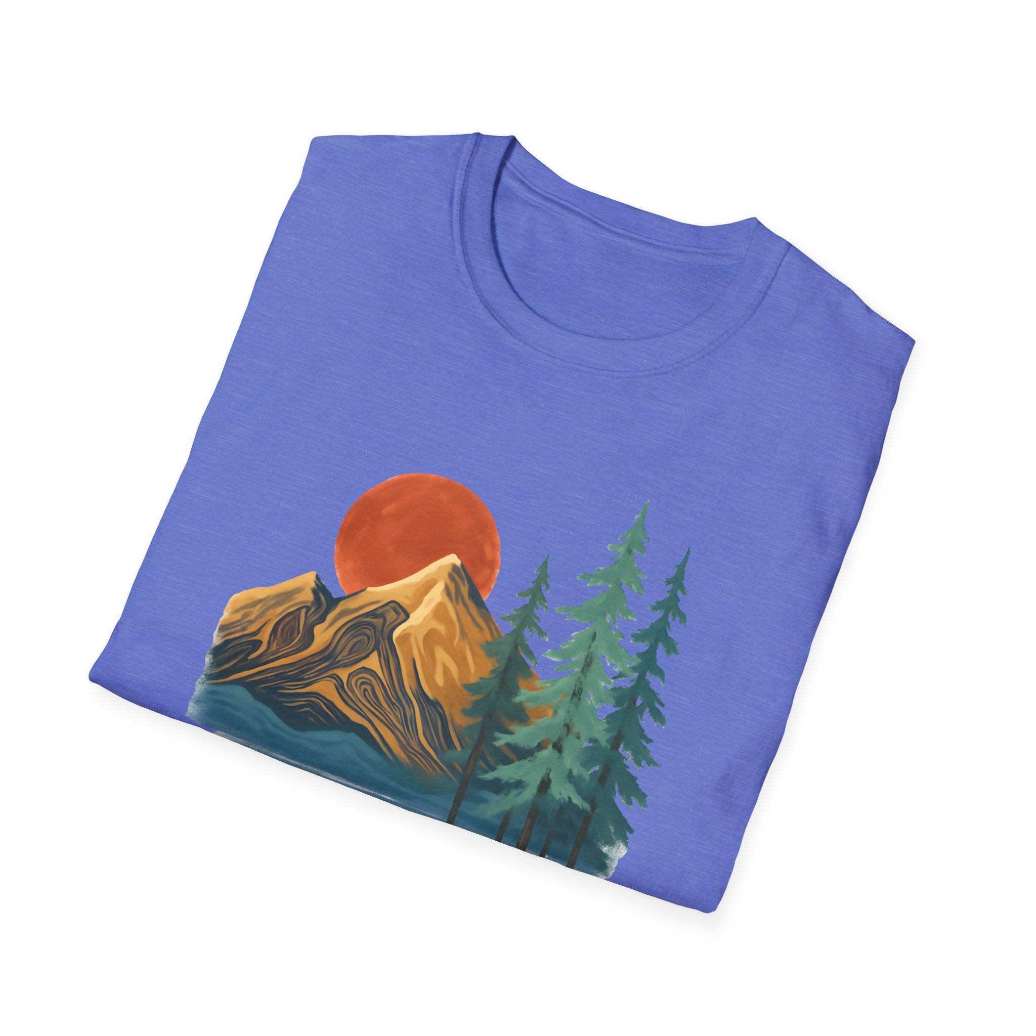 Sunset Mountain Scene T-Shirt