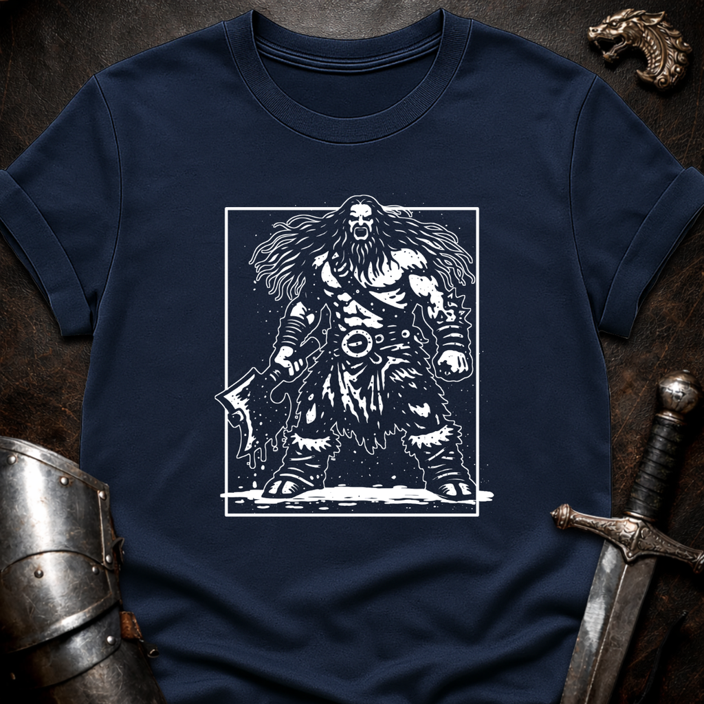 Barbarian with Axe T-Shirt