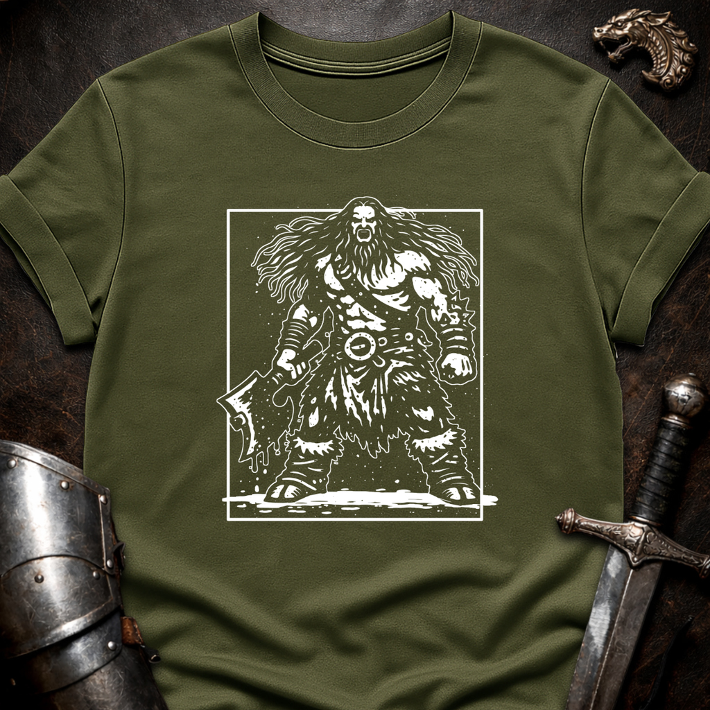 Barbarian with Axe T-Shirt