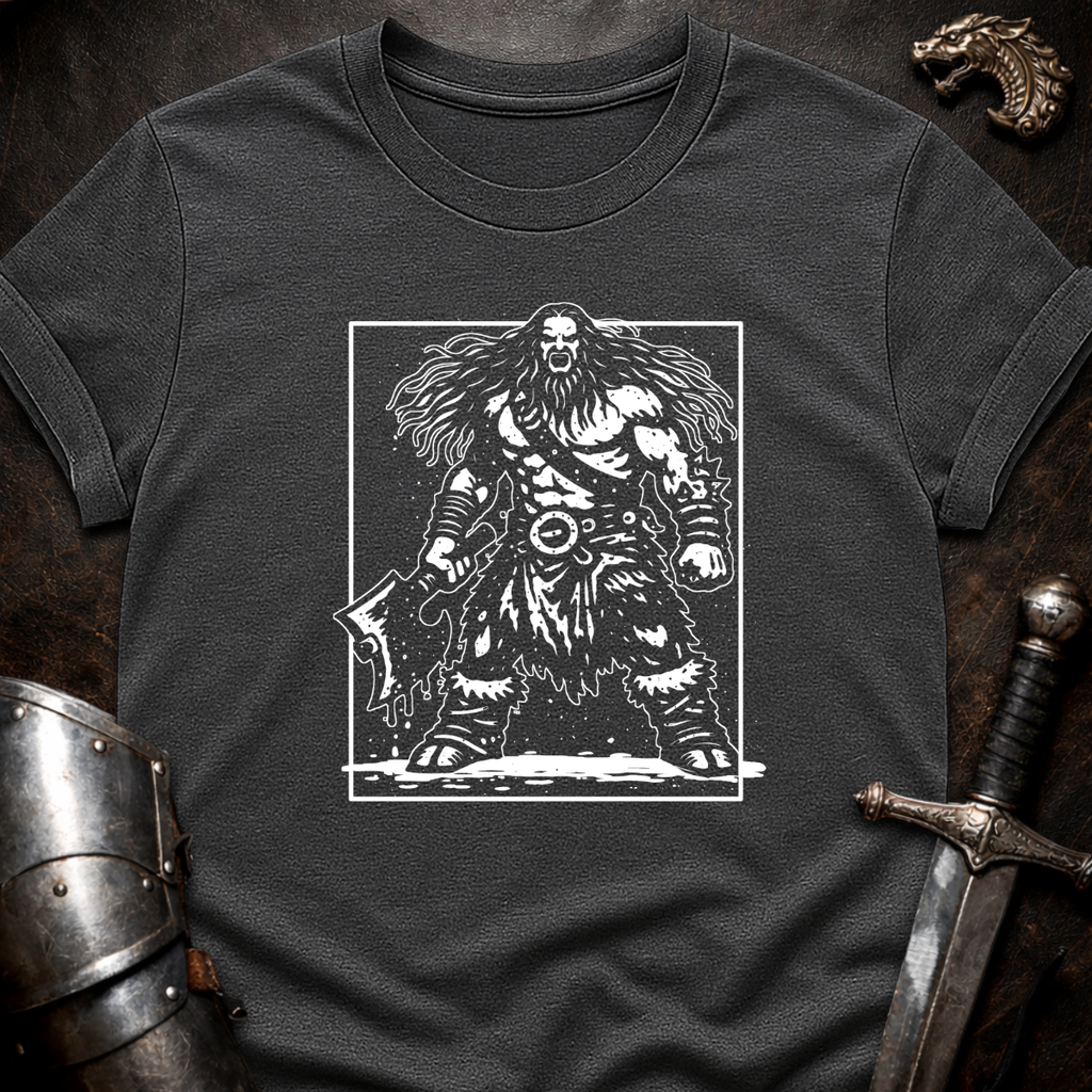 Barbarian with Axe T-Shirt