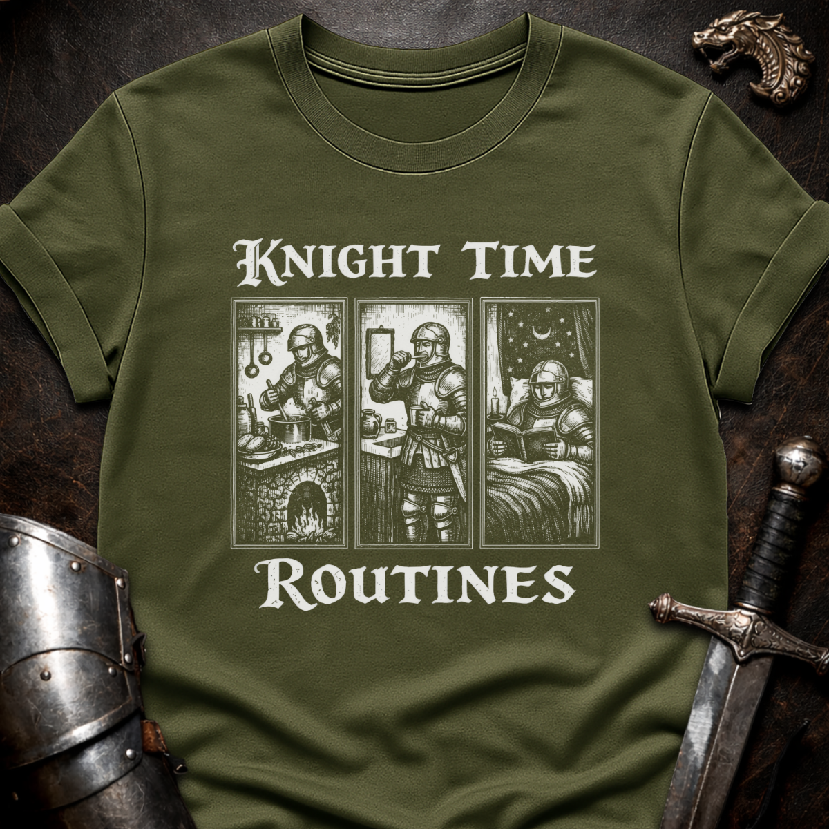 Knight Time Routines T-Shirt