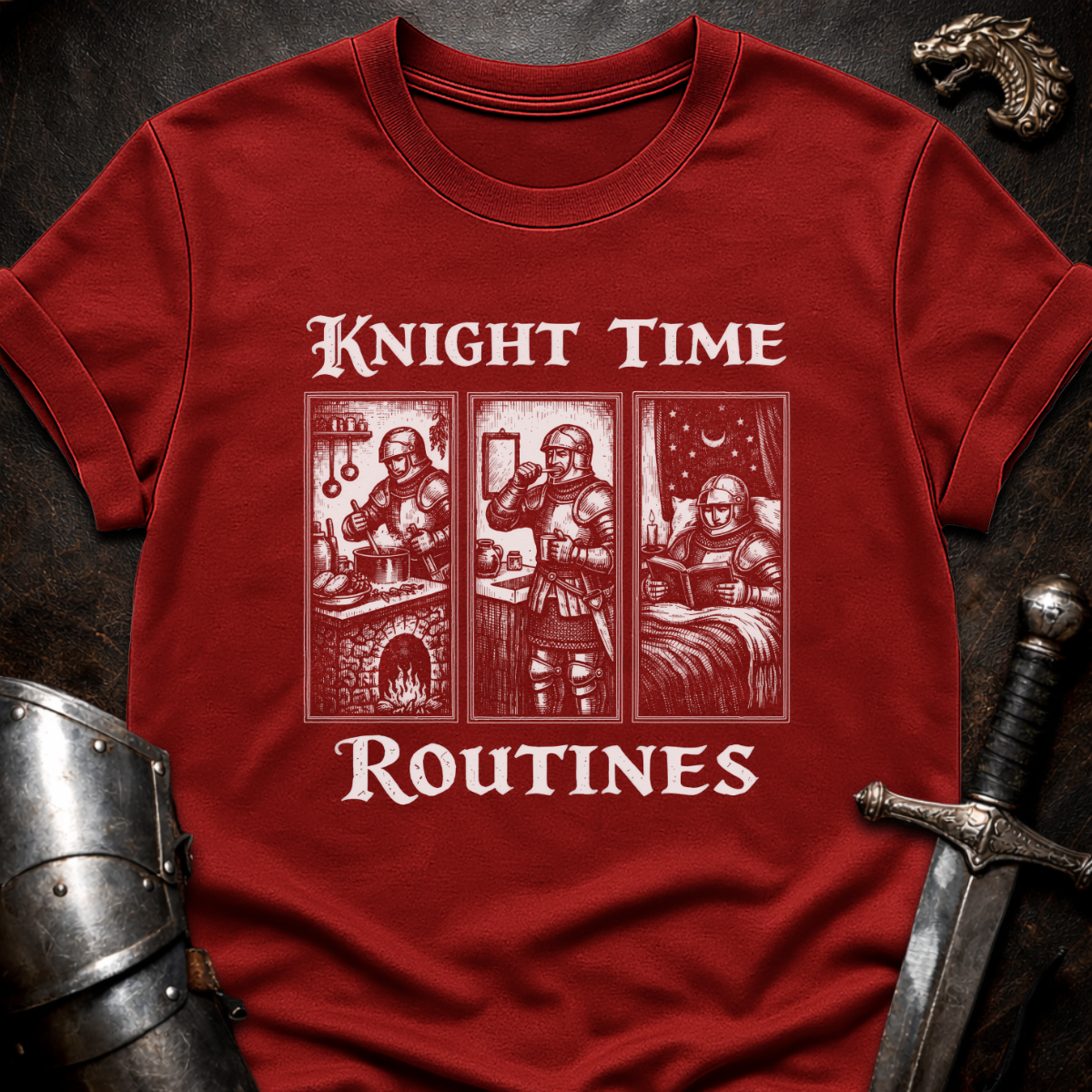 Knight Time Routines T-Shirt