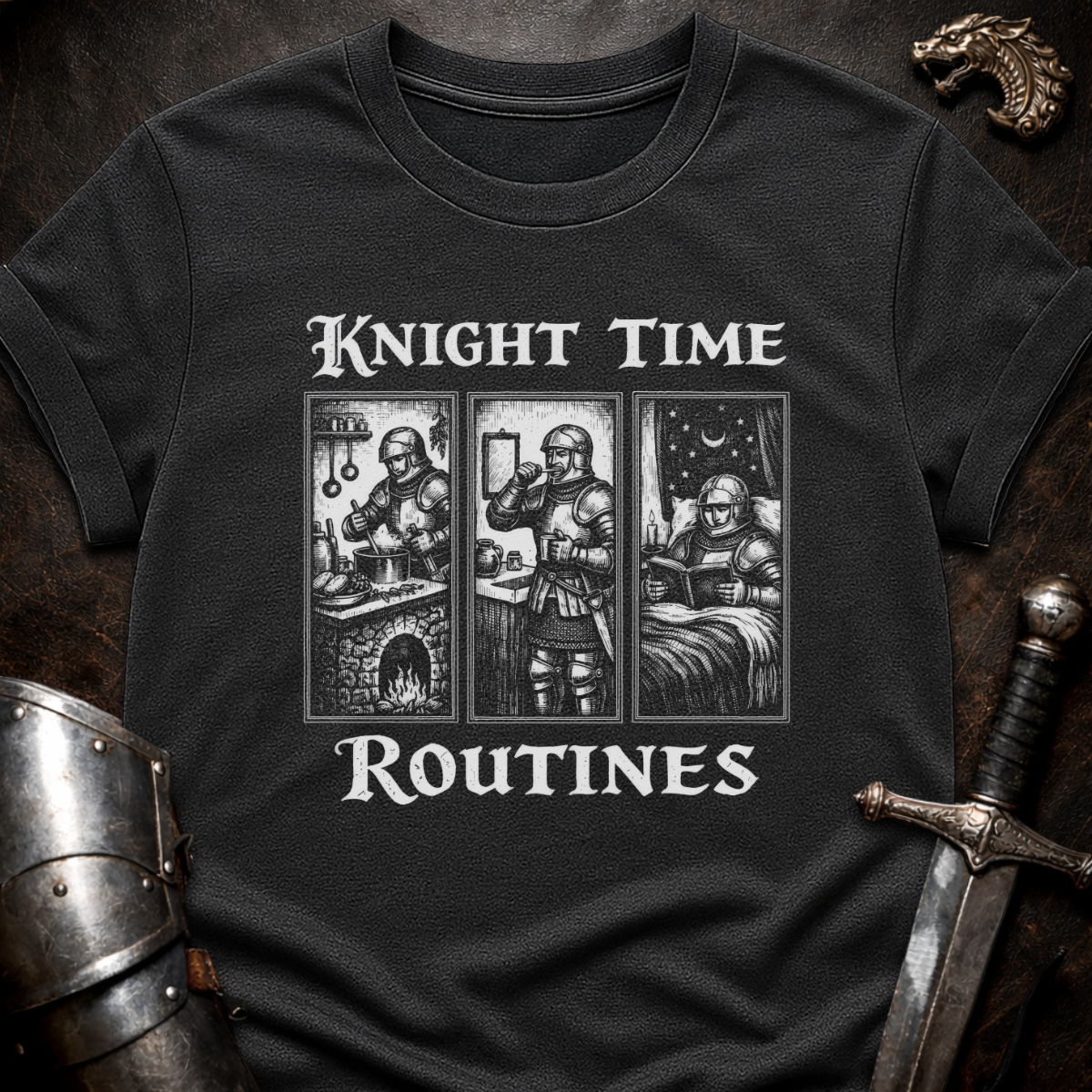 Knight Time Routines T-Shirt