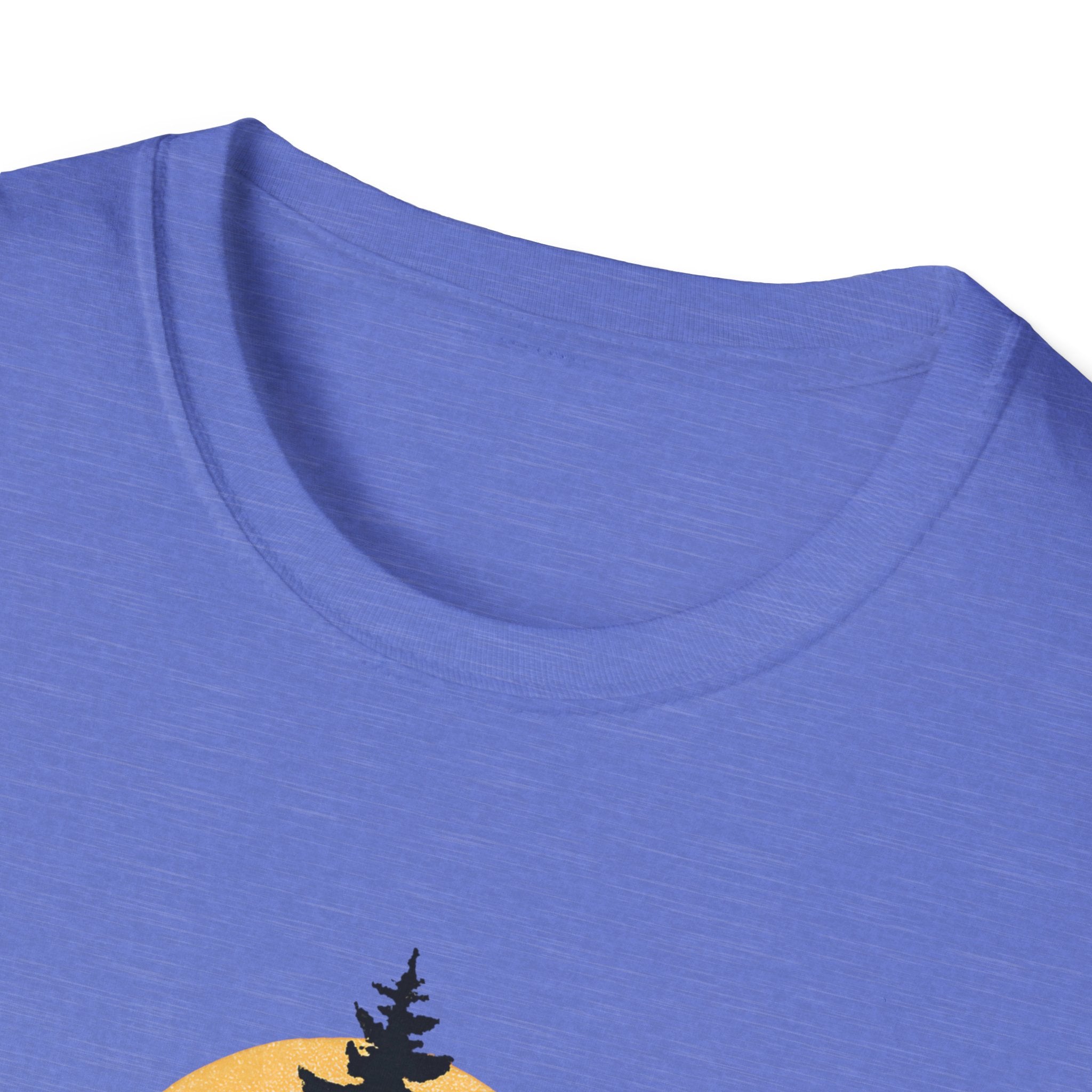 Pine Tree Silhouette Sunset T-Shirt
