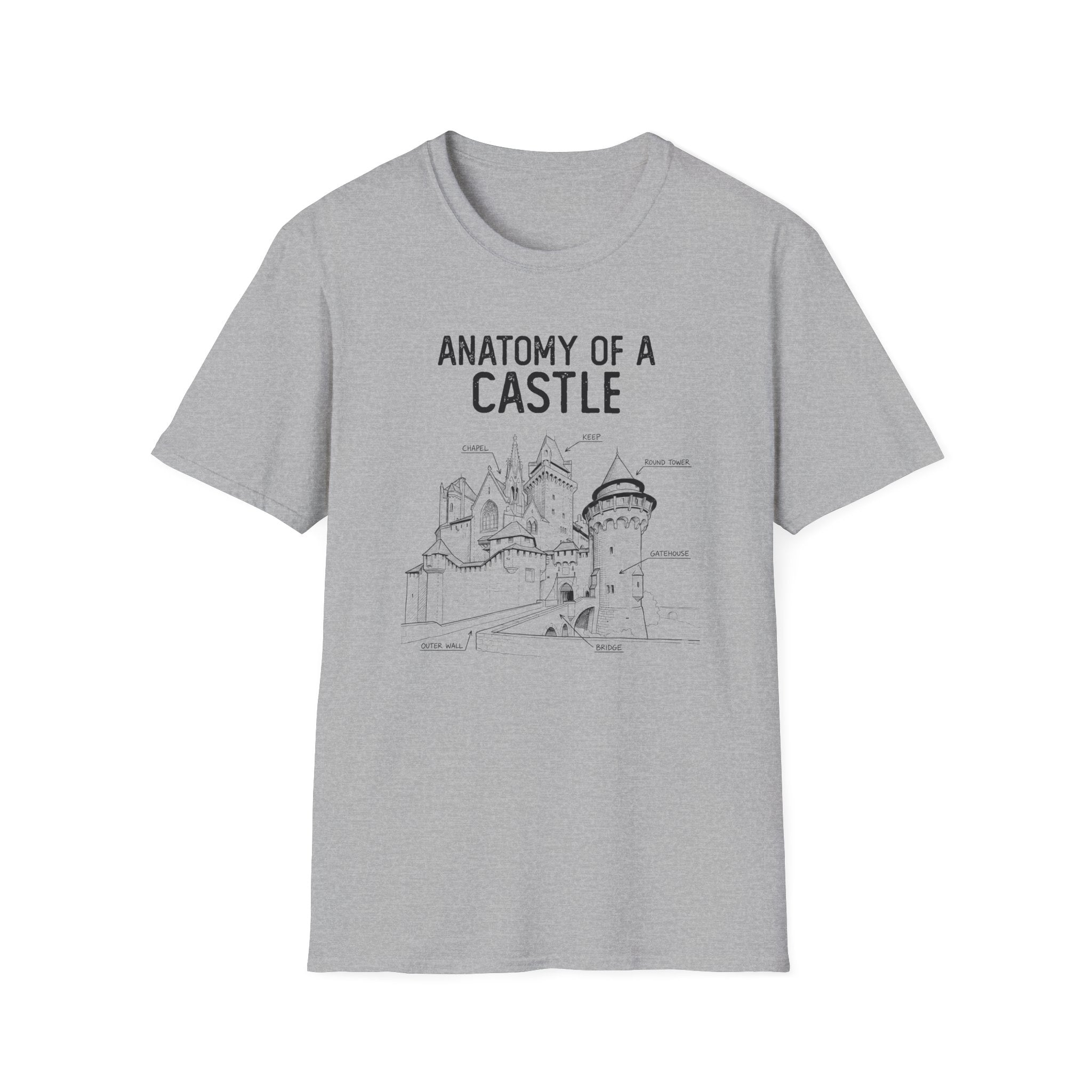 Anatomy of a Castle T-Shirt
