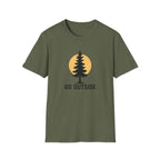 Pine Tree Silhouette Sunset T-Shirt