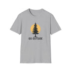 Pine Tree Silhouette Sunset T-Shirt