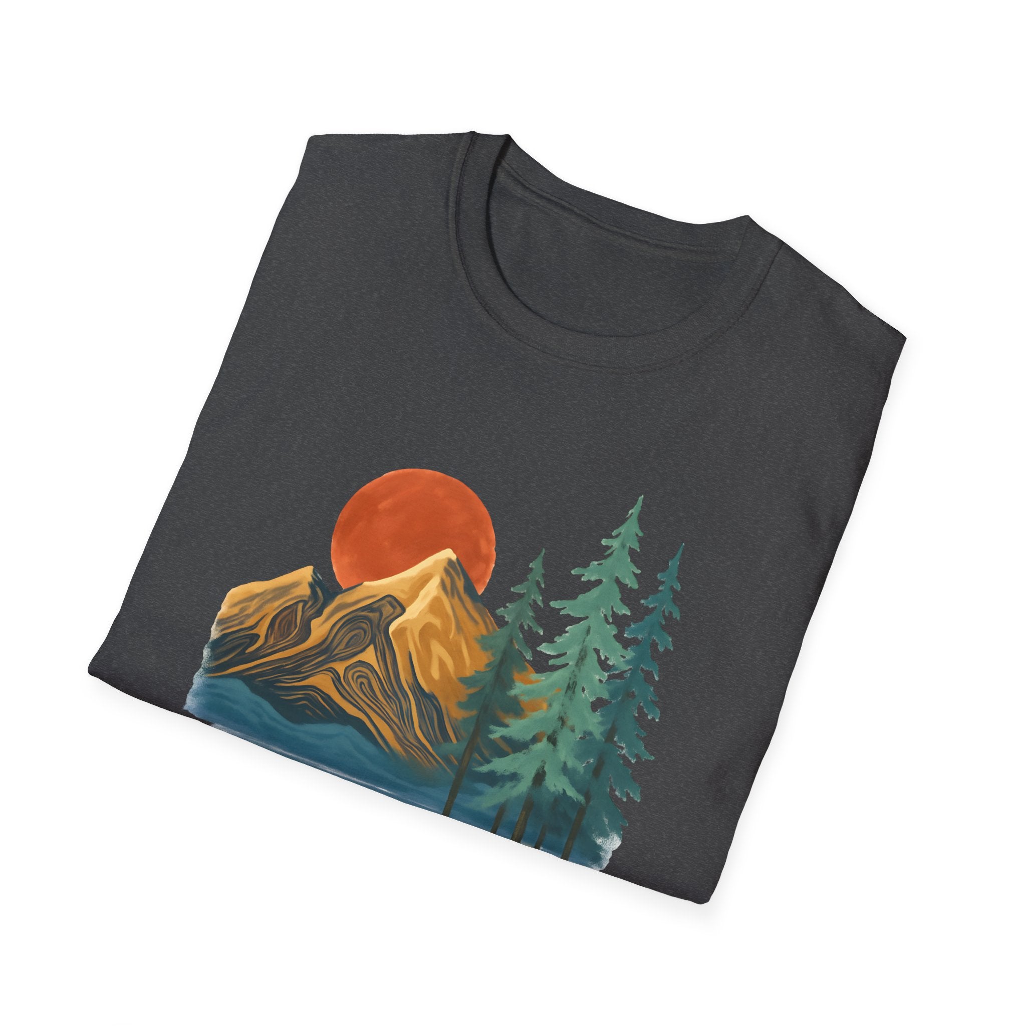 Sunset Mountain Scene T-Shirt
