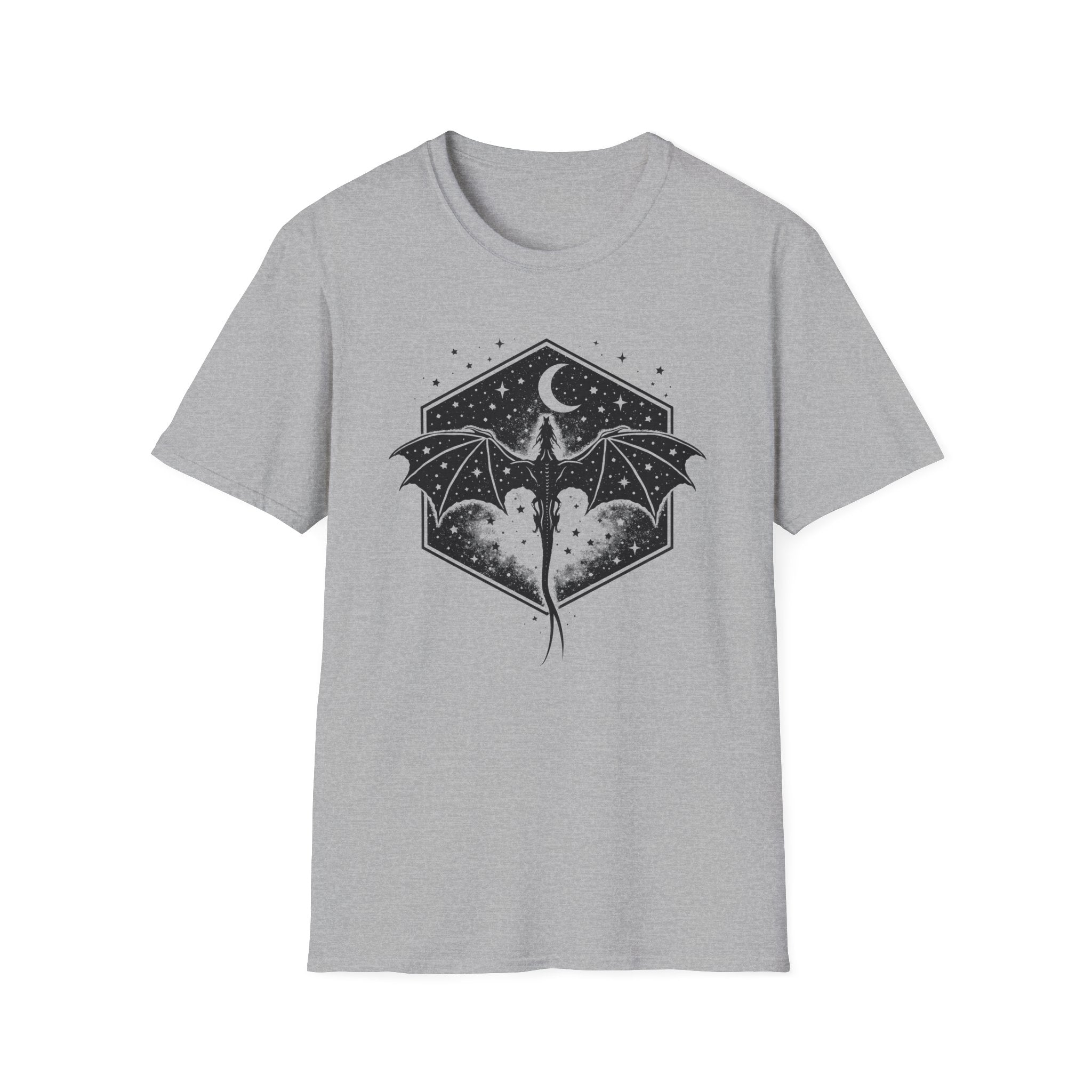 Dragon In Hexagon T-Shirt