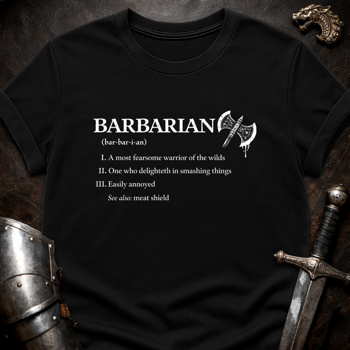 Barbarian Definition T-Shirt