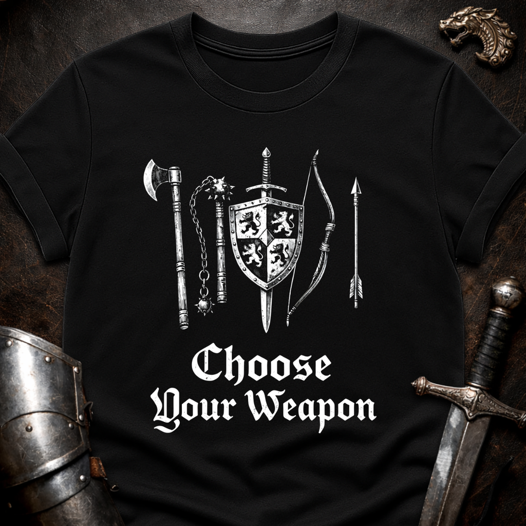 Choose Your Weapon T-Shirt