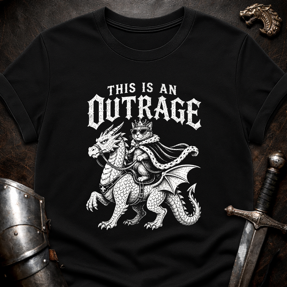 This is an Outrage T-Shirt