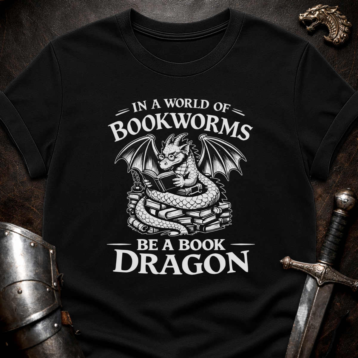Book Dragon T-Shirt
