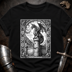 Dragon On Castle T-Shirt