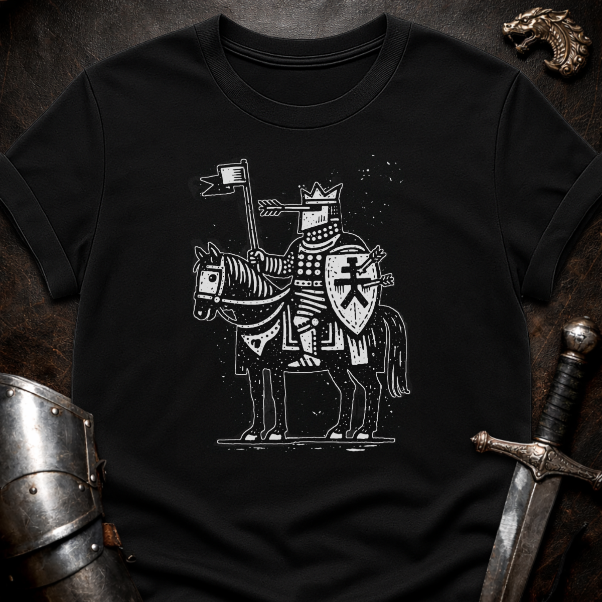 Knight On Horse T-Shirt
