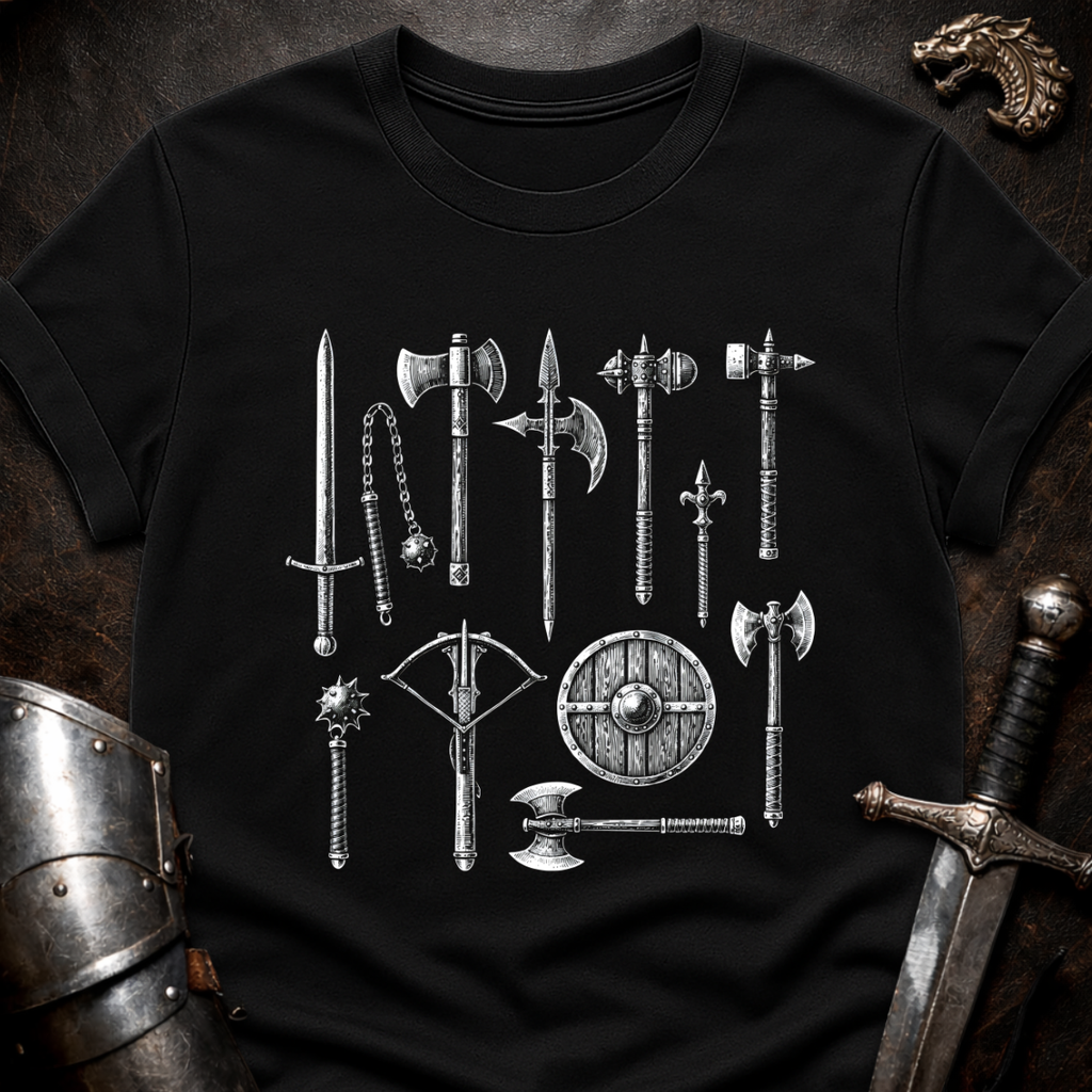 Medieval Weapons T-Shirt