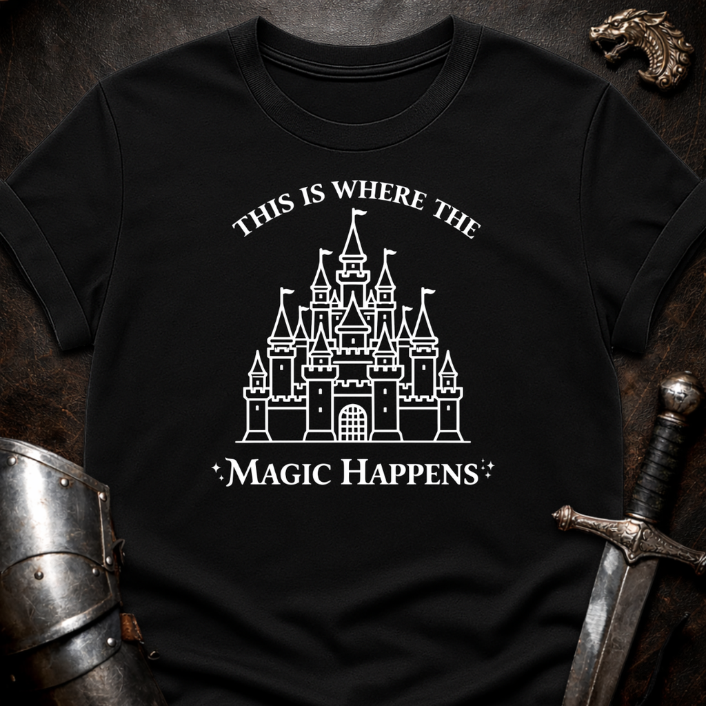 Magic Happens Castle T-Shirt