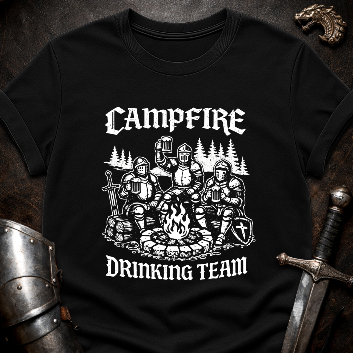 Campfire Drinking Team T-Shirt