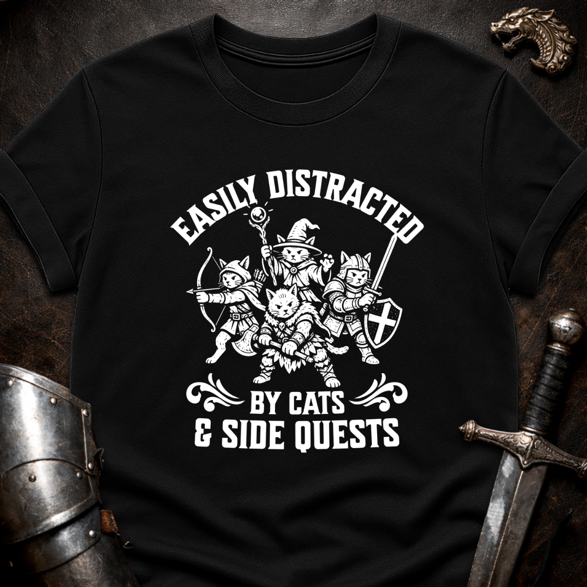 Cats & Side Quests T-Shirt