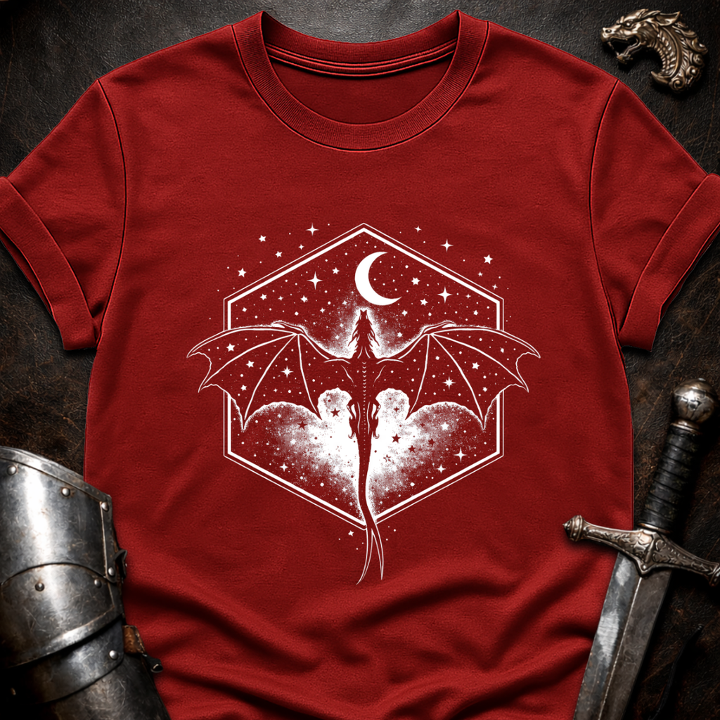 Dragon In Hexagon T-Shirt