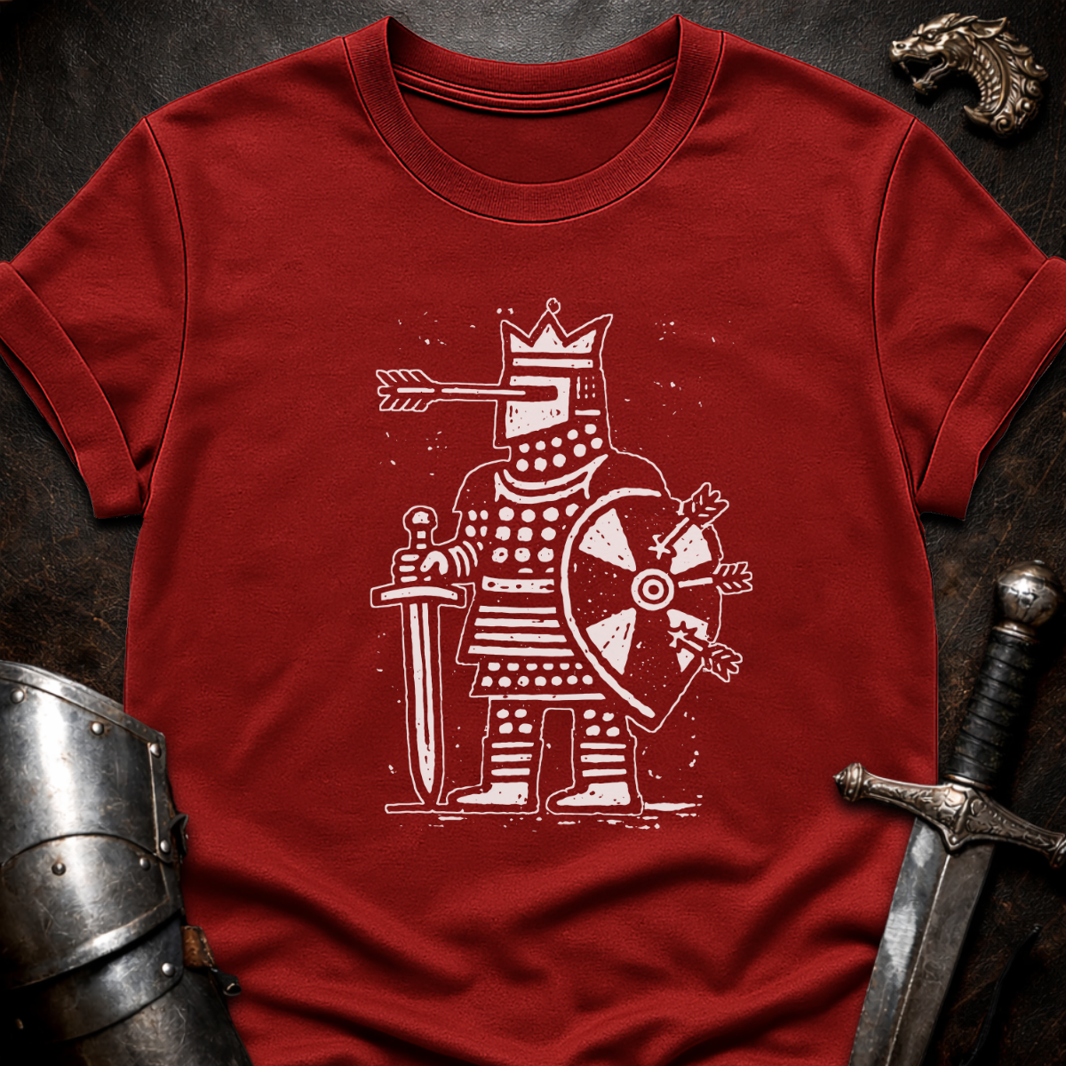 Knight With Arrow T-Shirt