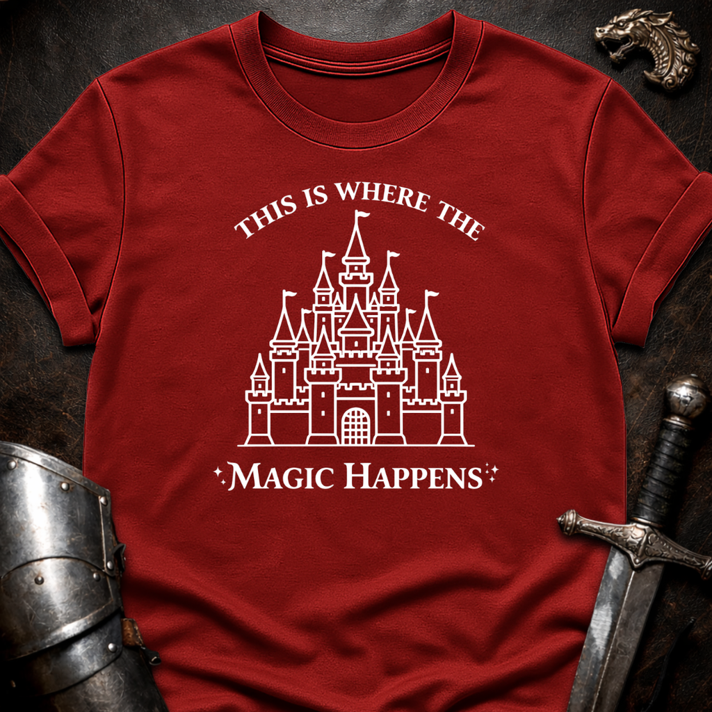 Magic Happens Castle T-Shirt