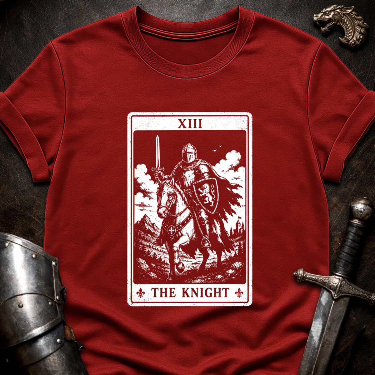 The Knight Taro Card T-Shirt