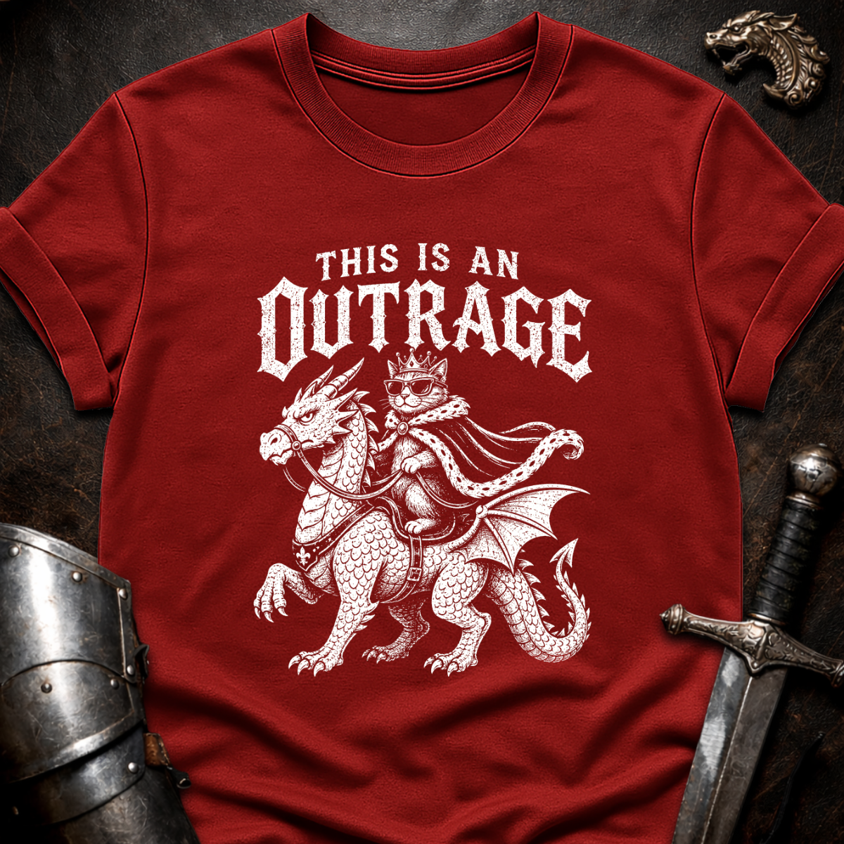 This is an Outrage T-Shirt