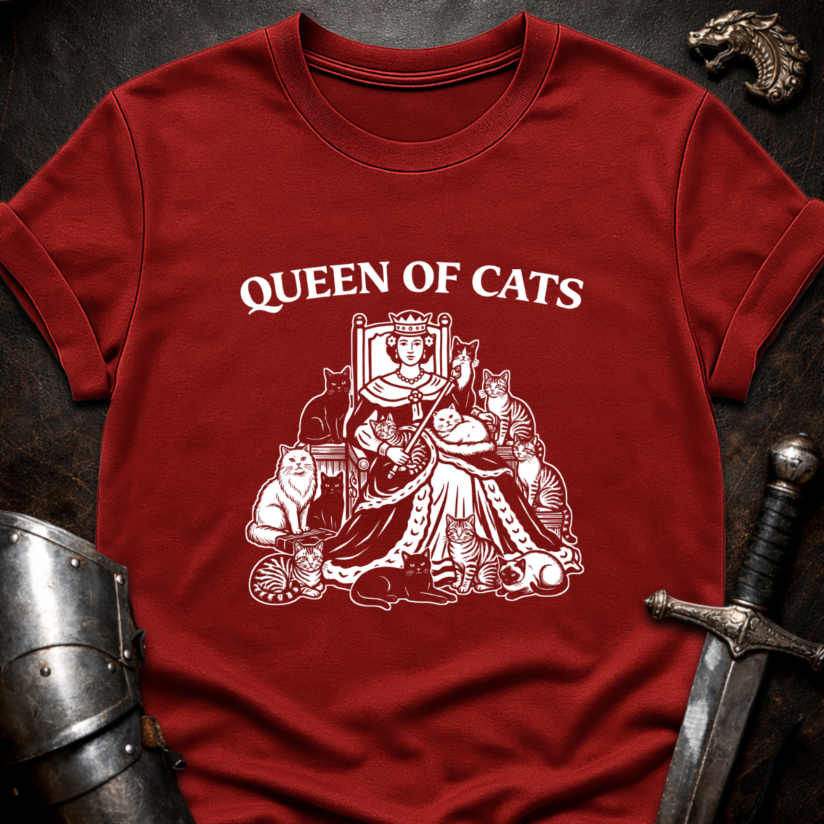 Queen of Cats T-Shirt