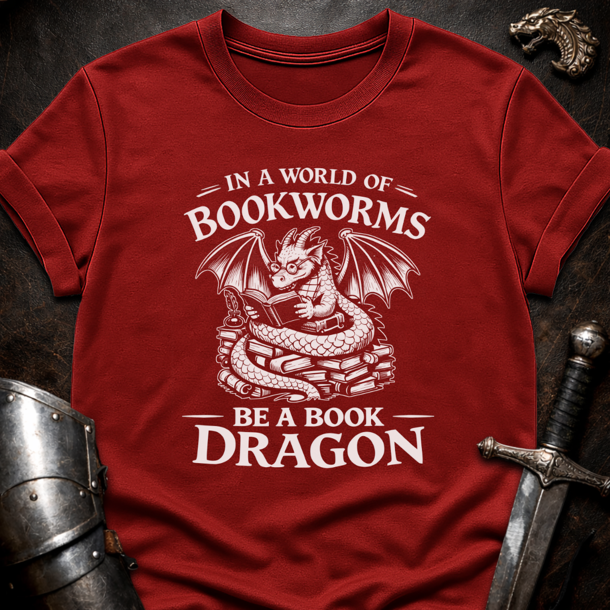 Book Dragon T-Shirt