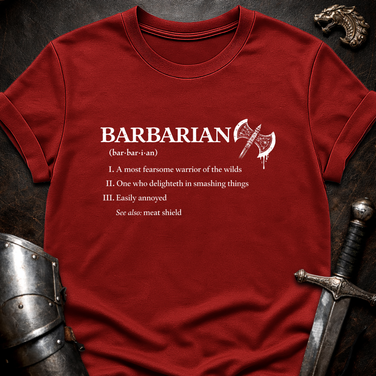 Barbarian Definition T-Shirt