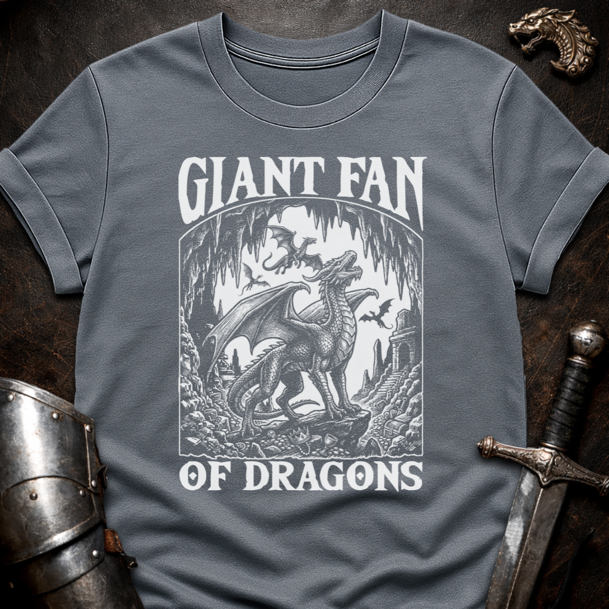 Giant Fan of Dragons T-Shirt