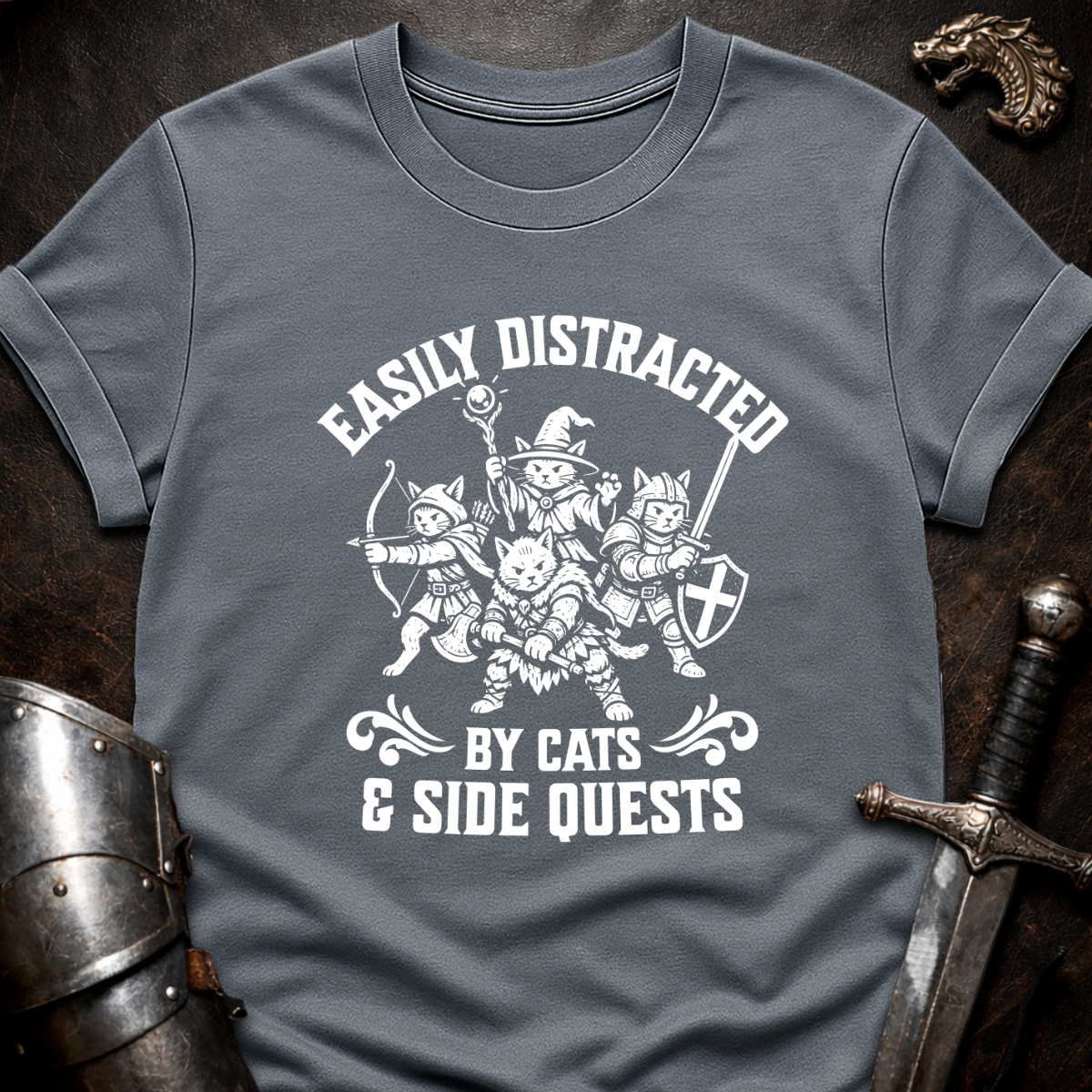 Cats & Side Quests T-Shirt