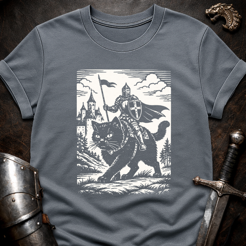 Knight on Cat T-Shirt