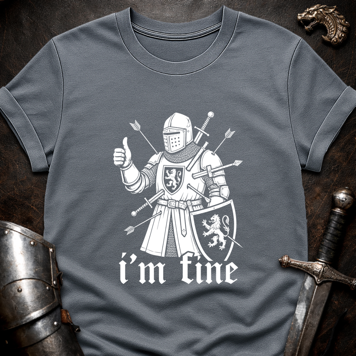 I'm Fine Knight T-Shirt