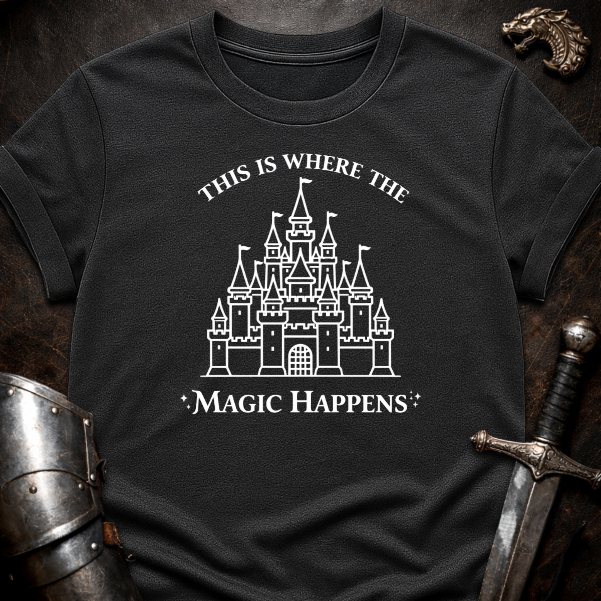 Magic Happens Castle T-Shirt