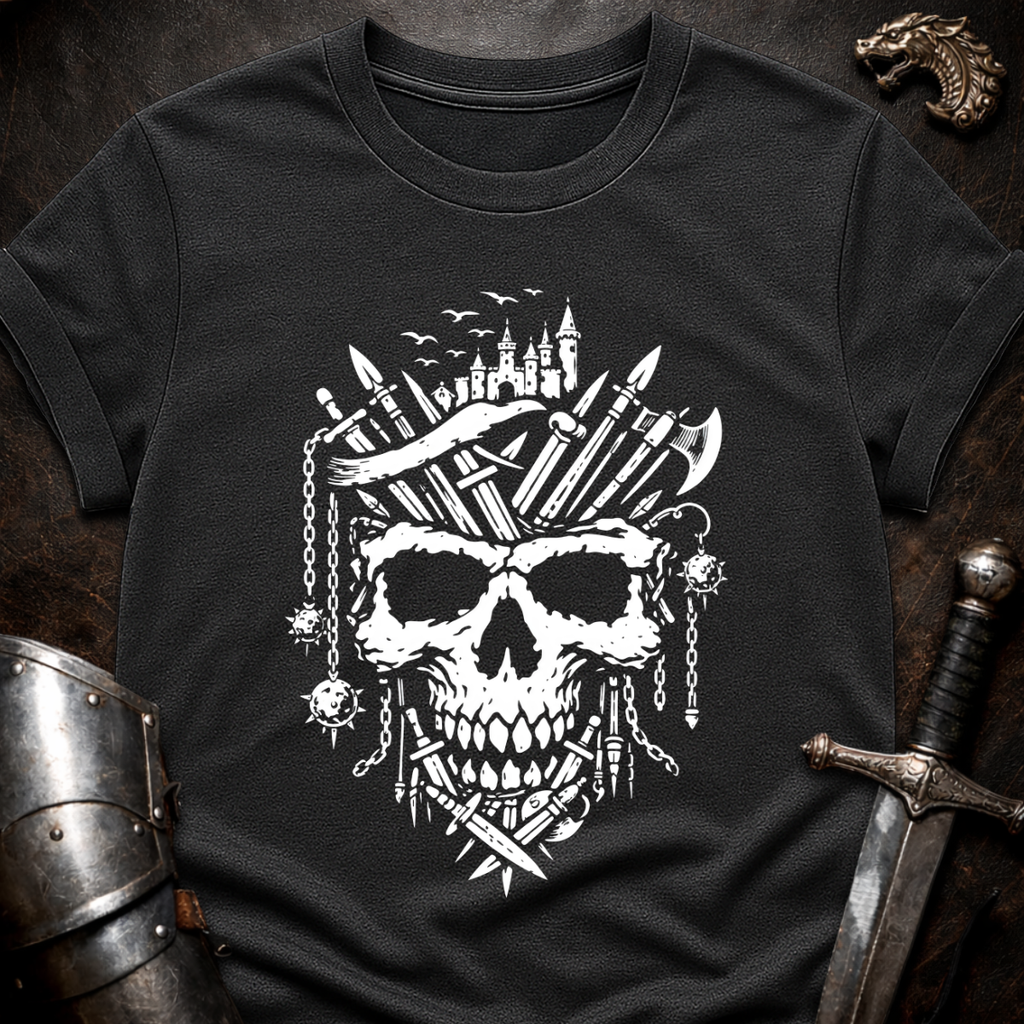 Medieval Skull T-Shirt
