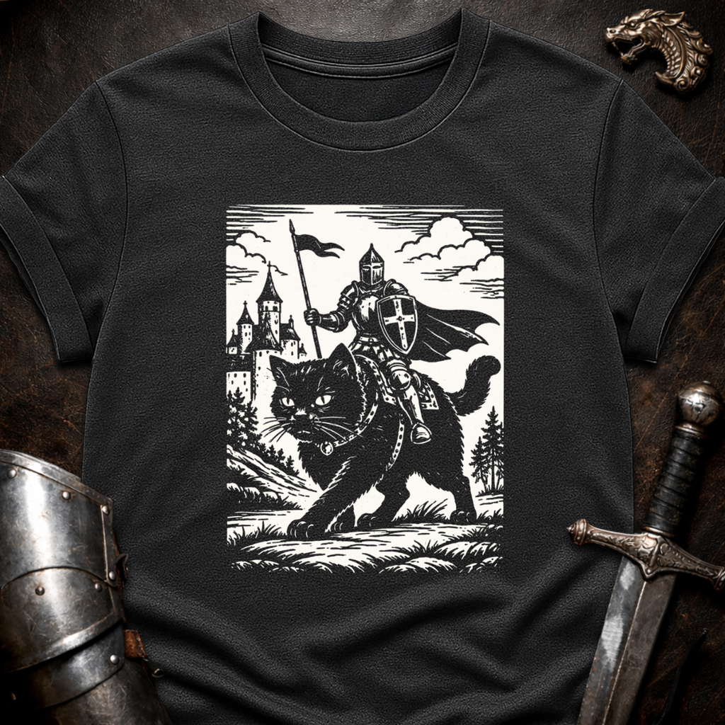 Knight on Cat T-Shirt