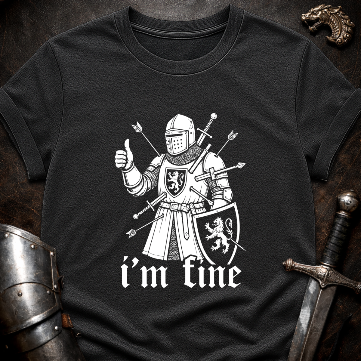I'm Fine Knight T-Shirt