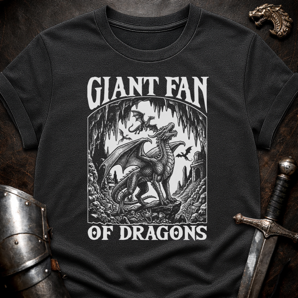 Giant Fan of Dragons T-Shirt