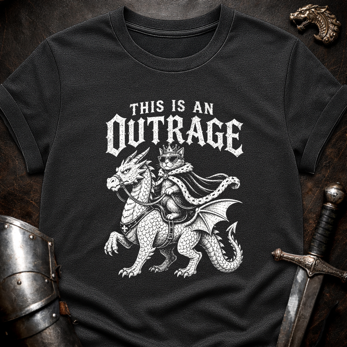 This is an Outrage T-Shirt