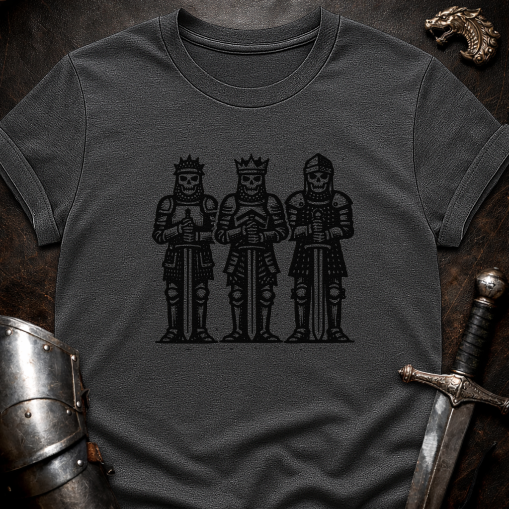 3 Skeleton Knights T-Shirt
