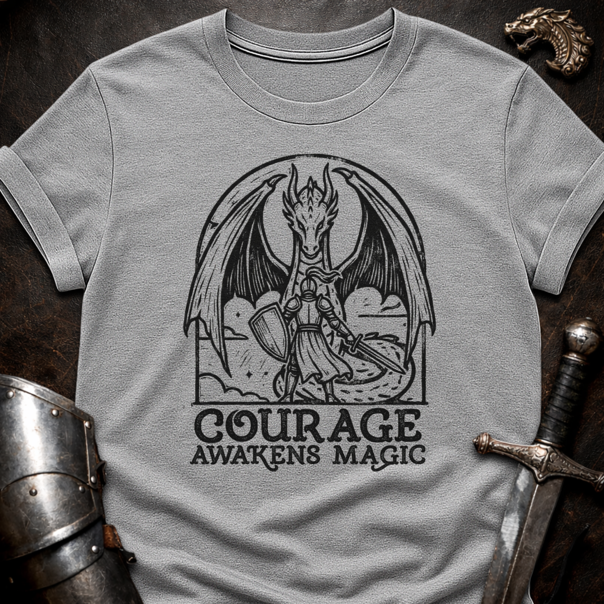 Courage Awakens Magic T-Shirt